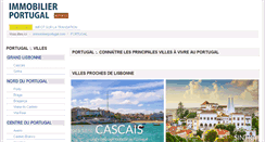 Desktop Screenshot of immobilierportugal.com