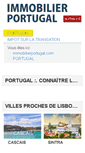 Mobile Screenshot of immobilierportugal.com